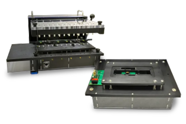 Extended Removable Interface Modules Align and Contact Unit Under Test