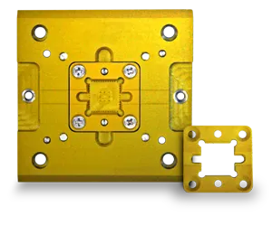 custom test socket design with replaceable inserts