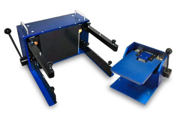 Standard Reusable Manual Test Press Bases of different sizes